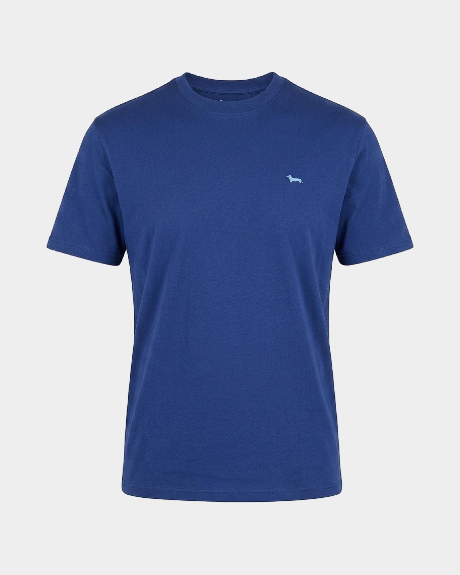 Men's regular-fit T-shirt in 100% pure cotton, SPORT BLUE, large