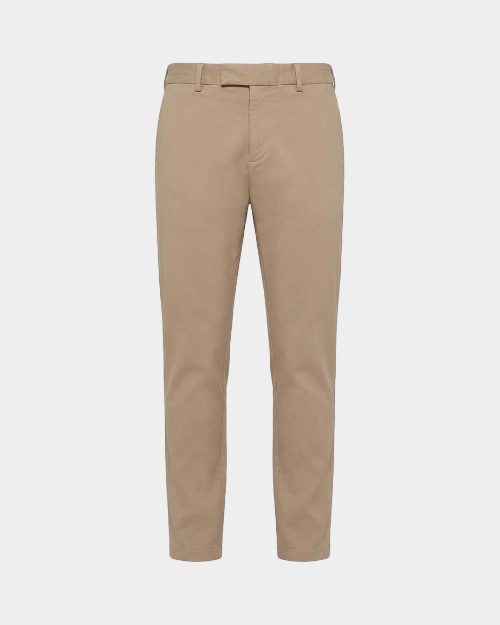 Herren-Jogginghose aus beiger Baumwolle, BEIGE, large