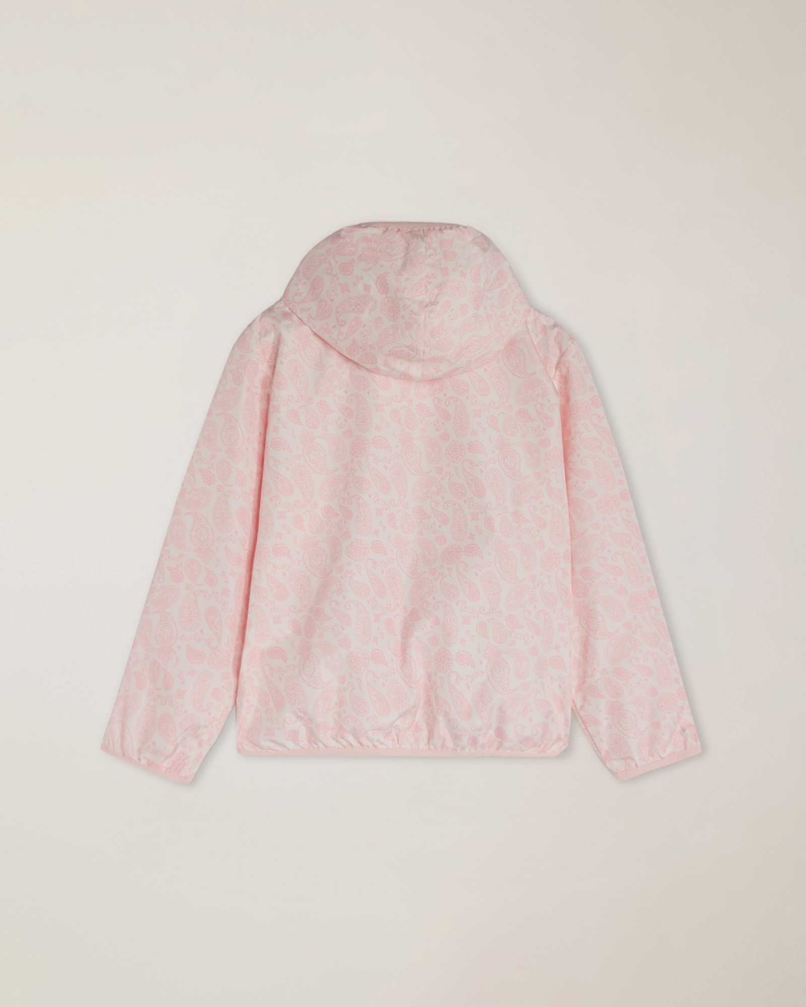 Giubbino nylon double face con cappuccio, Rosa, large