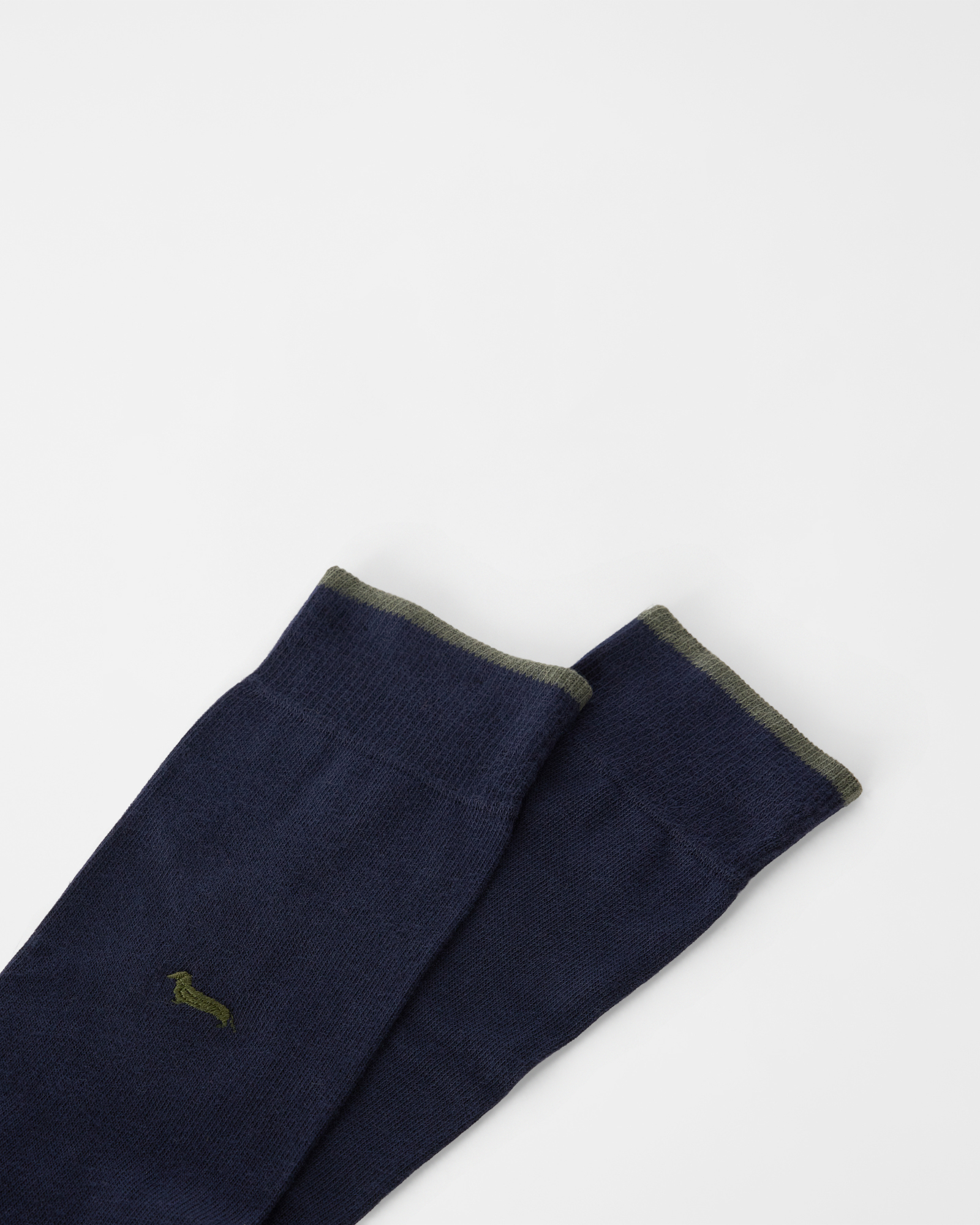 Calcetines de hombre en mezcla de algod&oacute;n, AZUL MARINO, large
