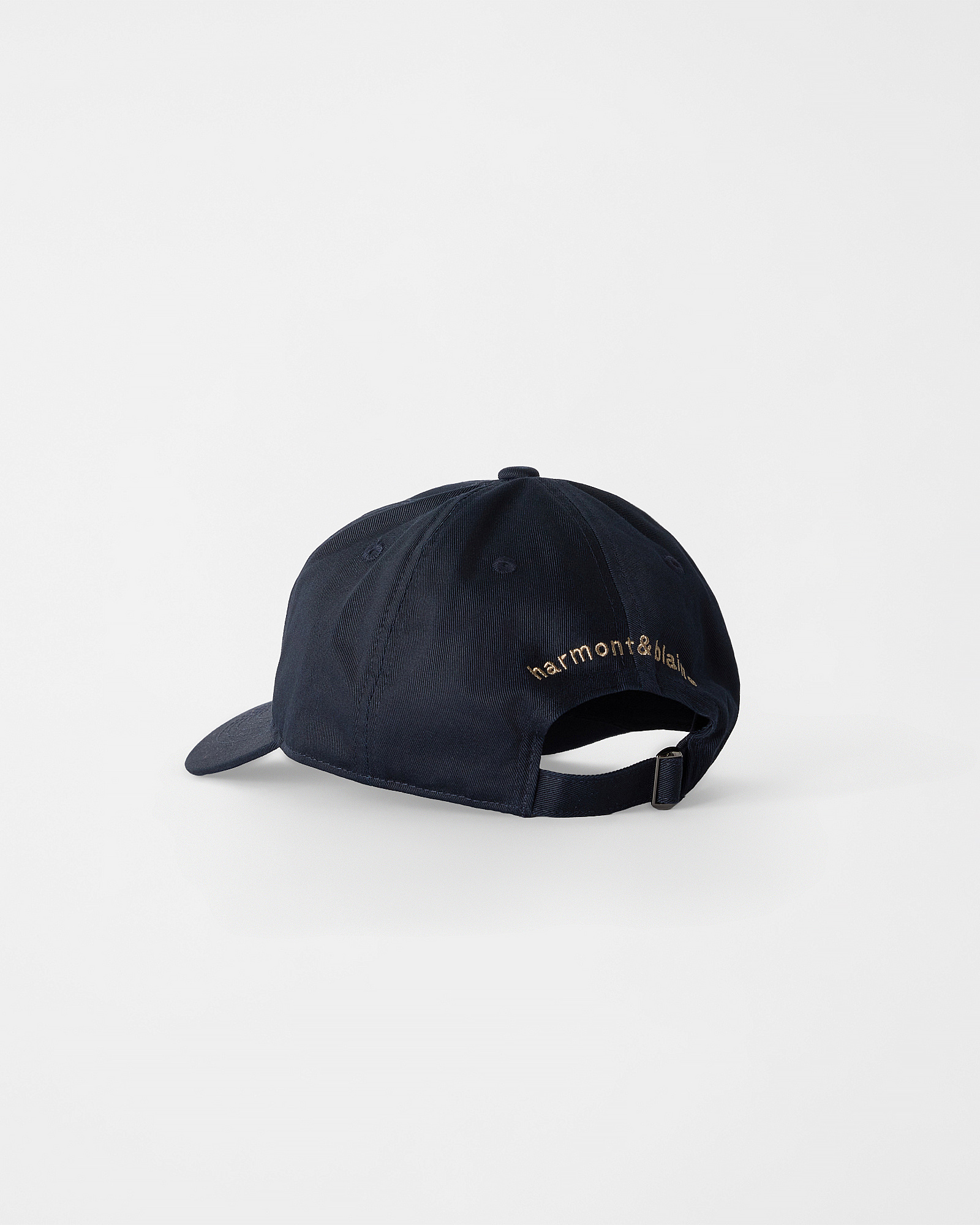 Men's baseball cap in cotton twill with embroidered dachshund, BLUE, large