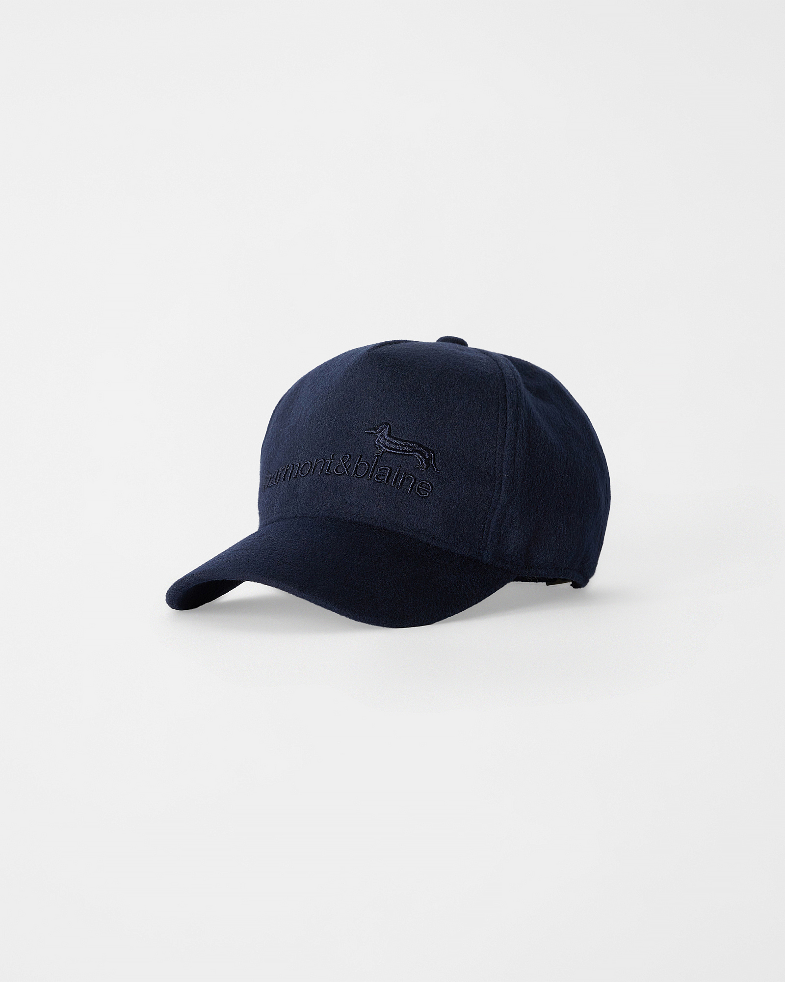 baseball in lana con visiera a contr., BLU NAVY, large