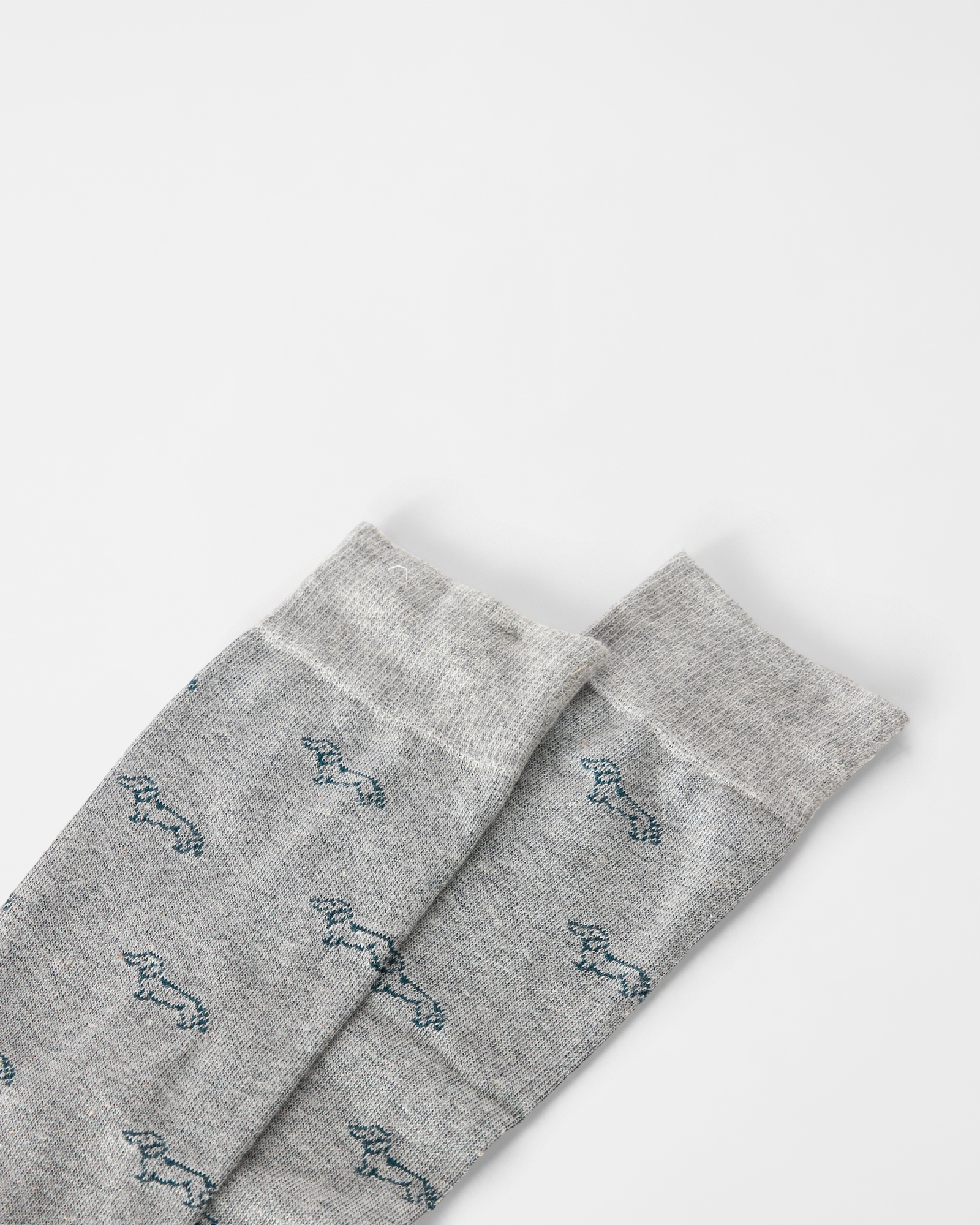 Men's cotton blend socks, GRAY, large