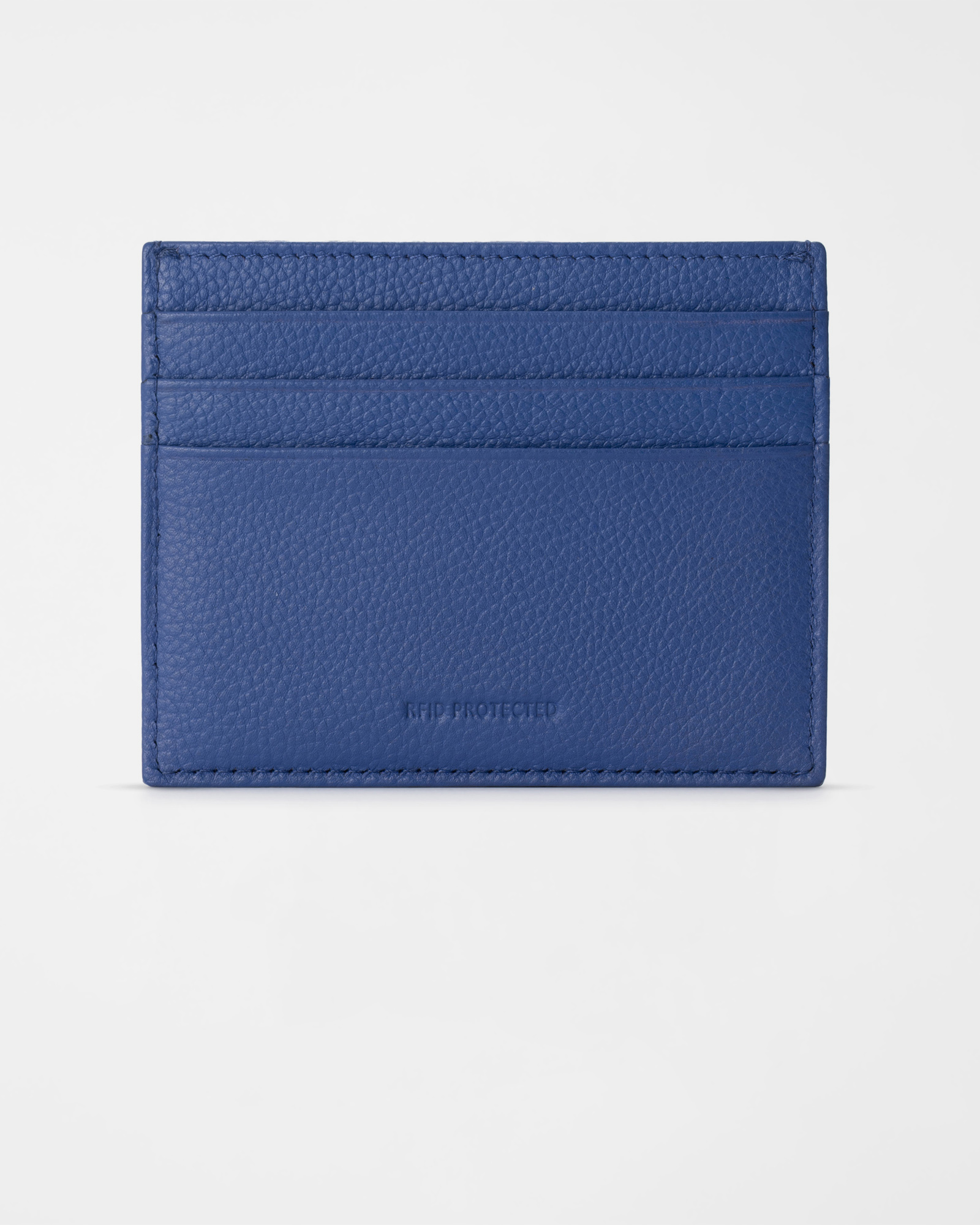 Men&rsquo;s Genuine Leather Card Holder, LIGHT BLUE, large