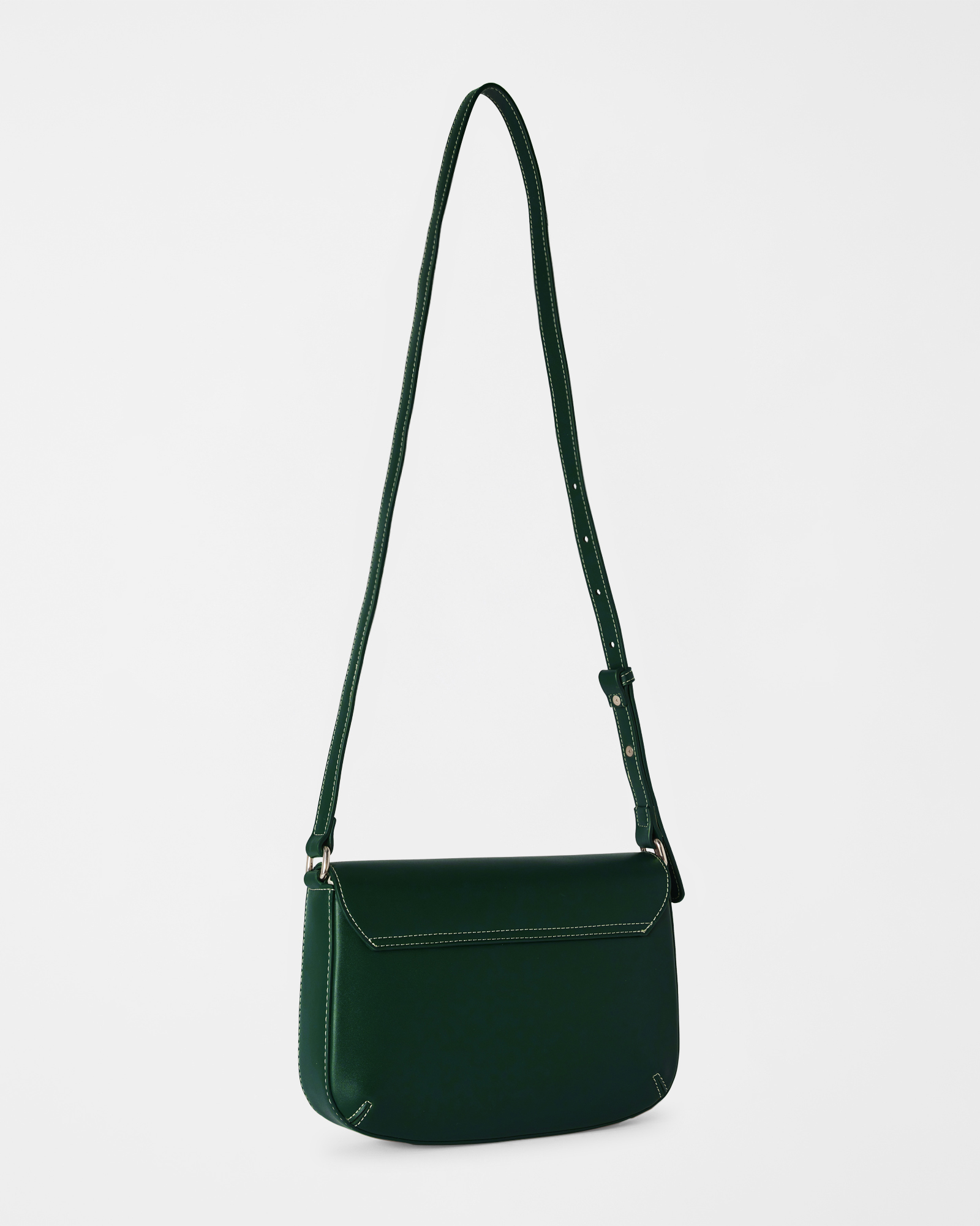 Borsa a tracolla con pattina Donna, MENTA, large