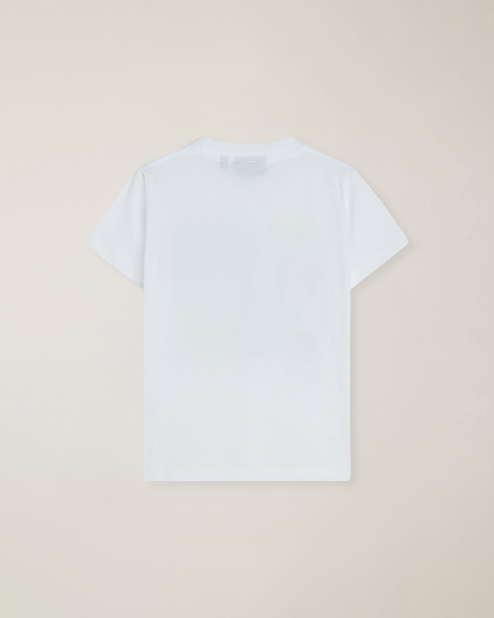 Jersey T-shirt with special print, White, large