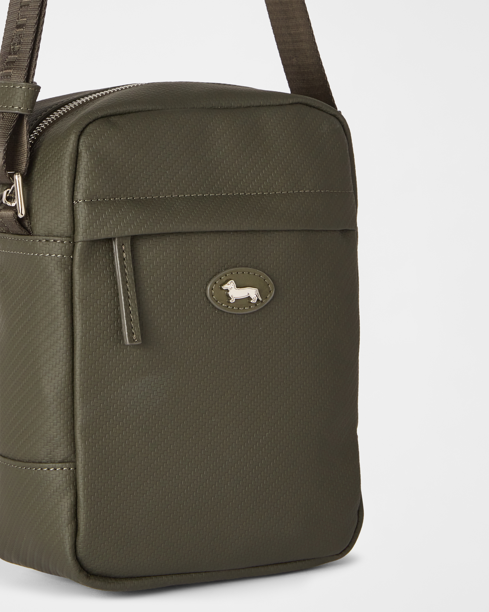 Reporter bag Uomo, BEIGE, large