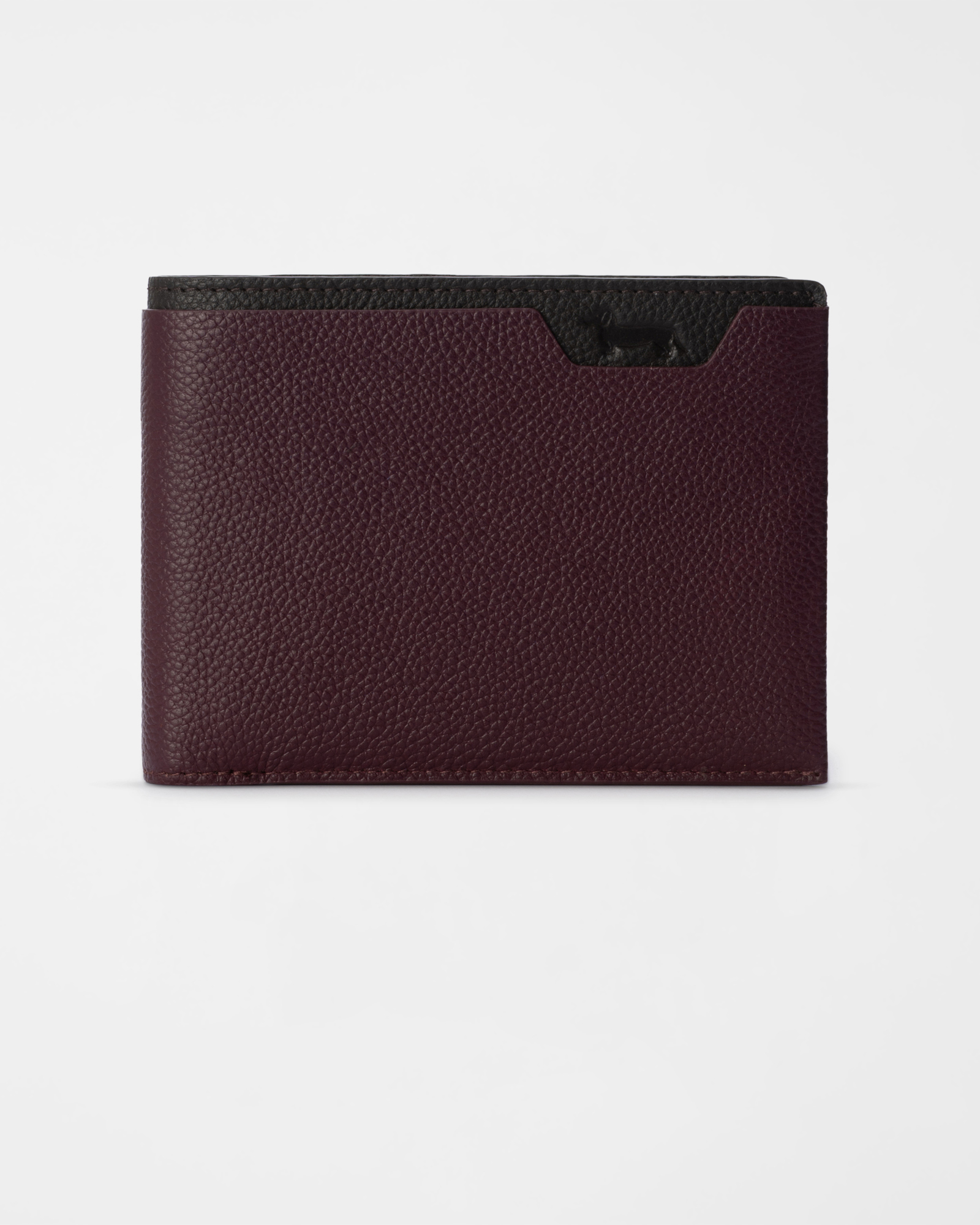 Men&rsquo;s Bordeaux Genuine Leather Wallet with 8 Card Slots
