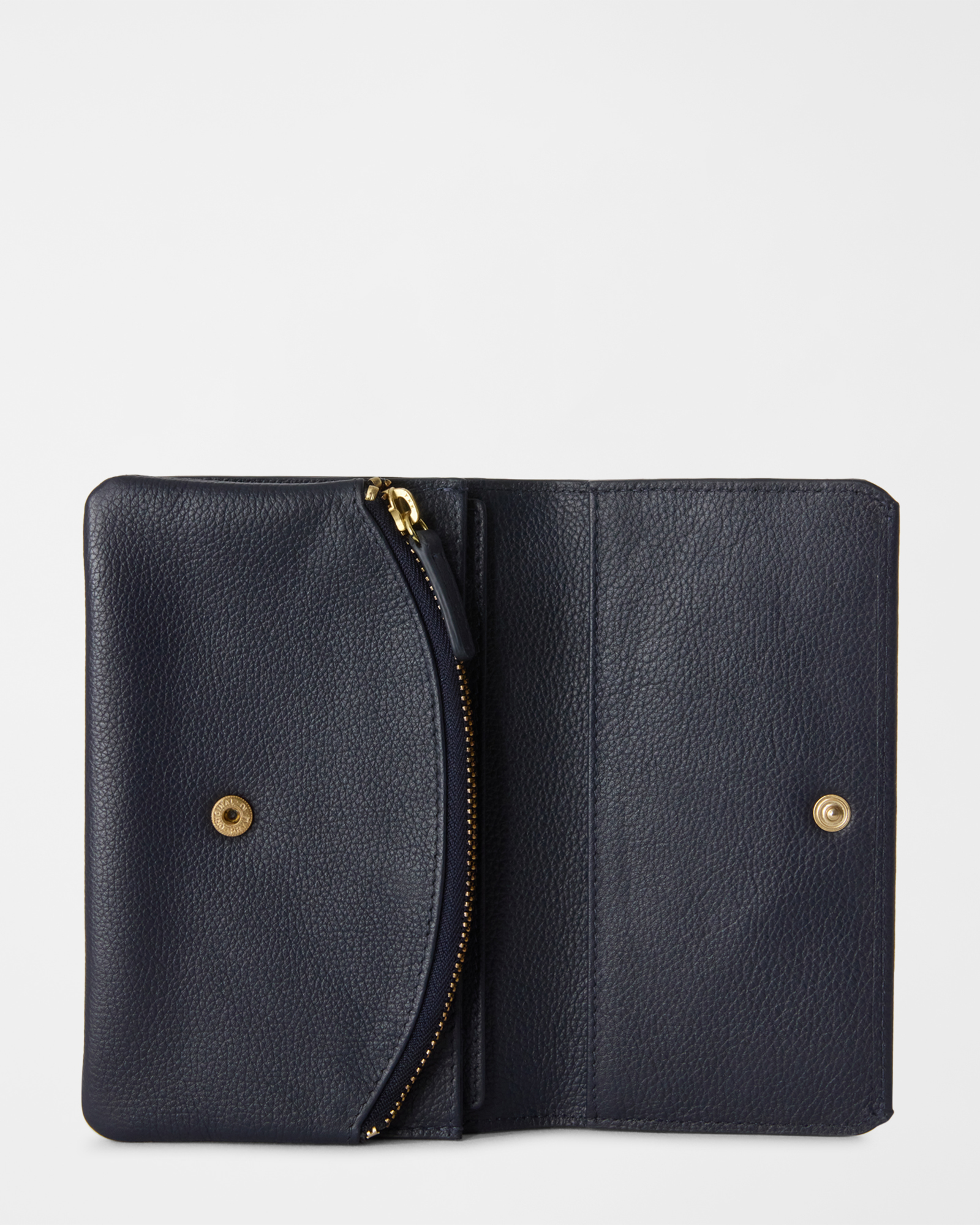 Lady wlt flap w/coin case w/cc Lola wall, BLU NAVY, large
