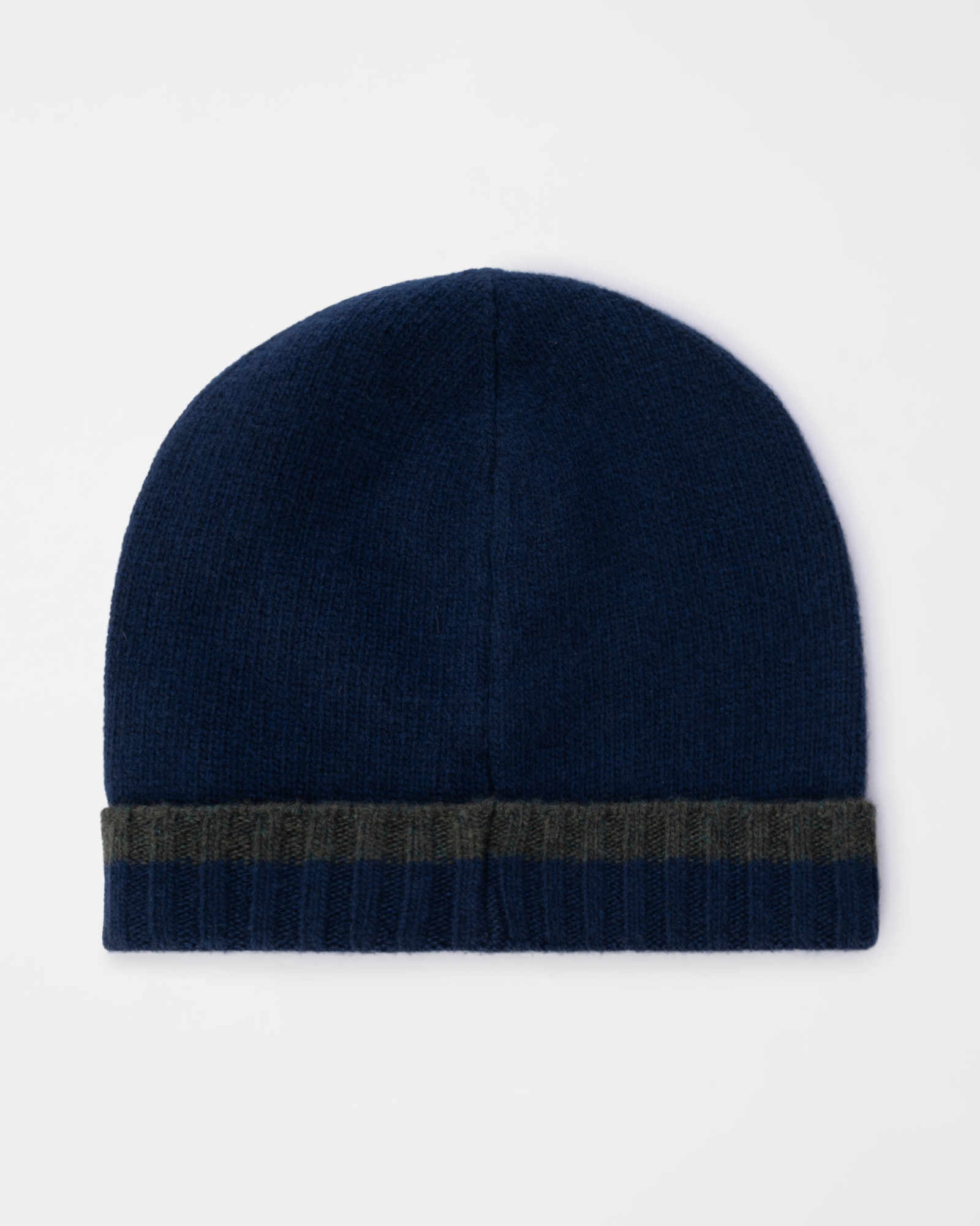 Men&rsquo;s wool and cashmere blend beanie with dachshund embroidery, LIGHT BLUE, large