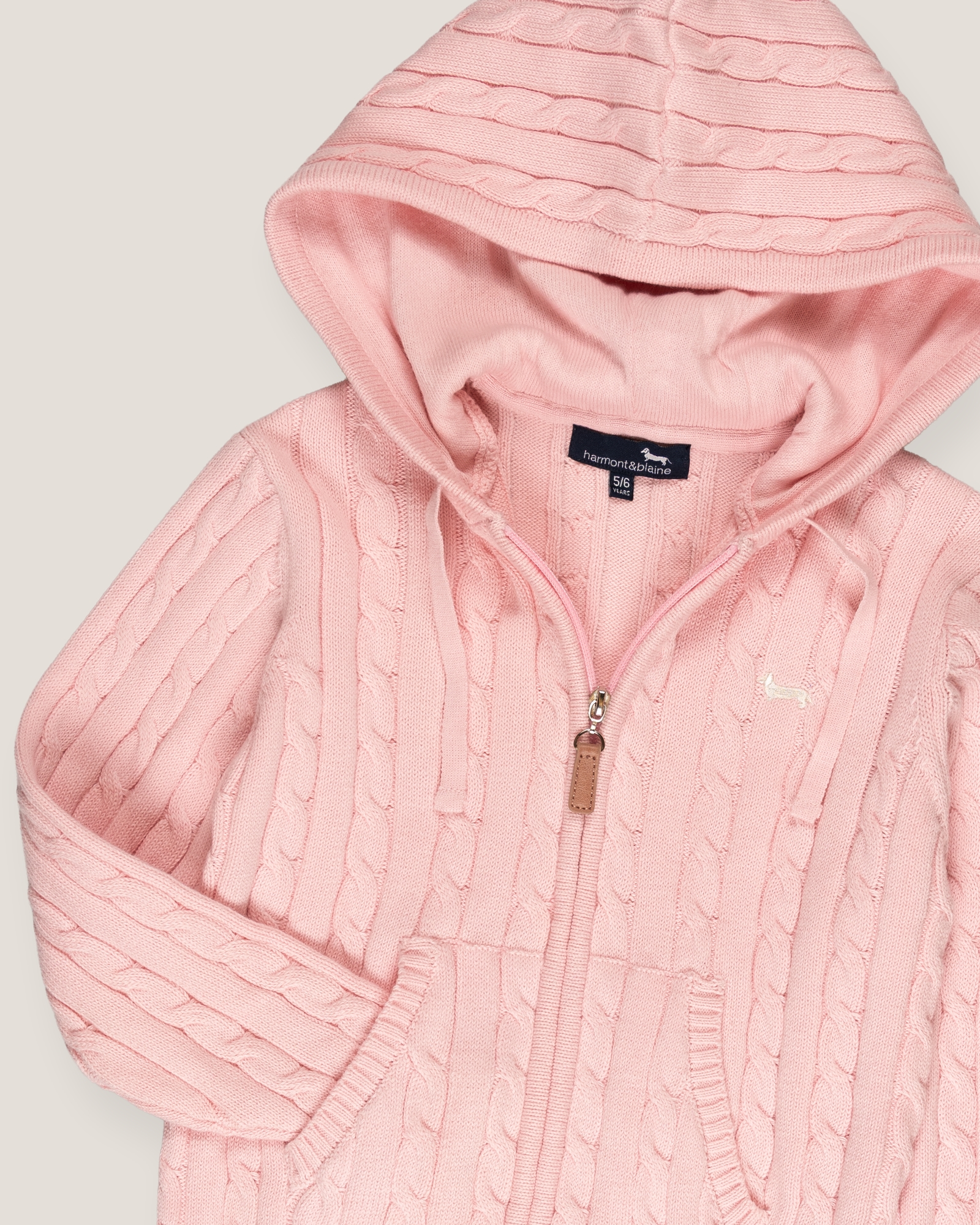 Sudadera de punto, Rosa, large