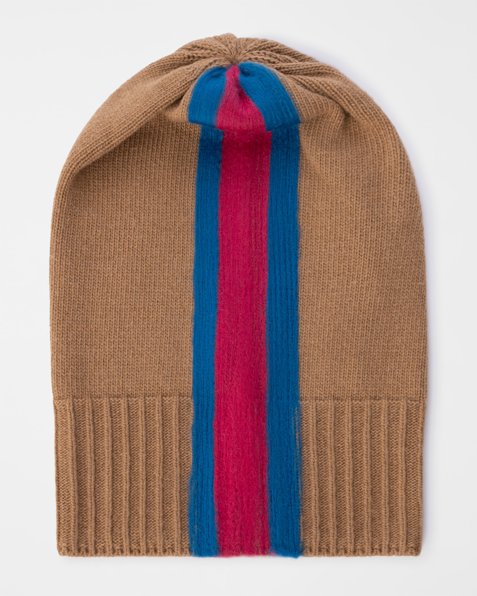 Men&rsquo;s Beige Wool and Cashmere Blend Hat from the Re-Loved Capsule Collection, Made in Italy
