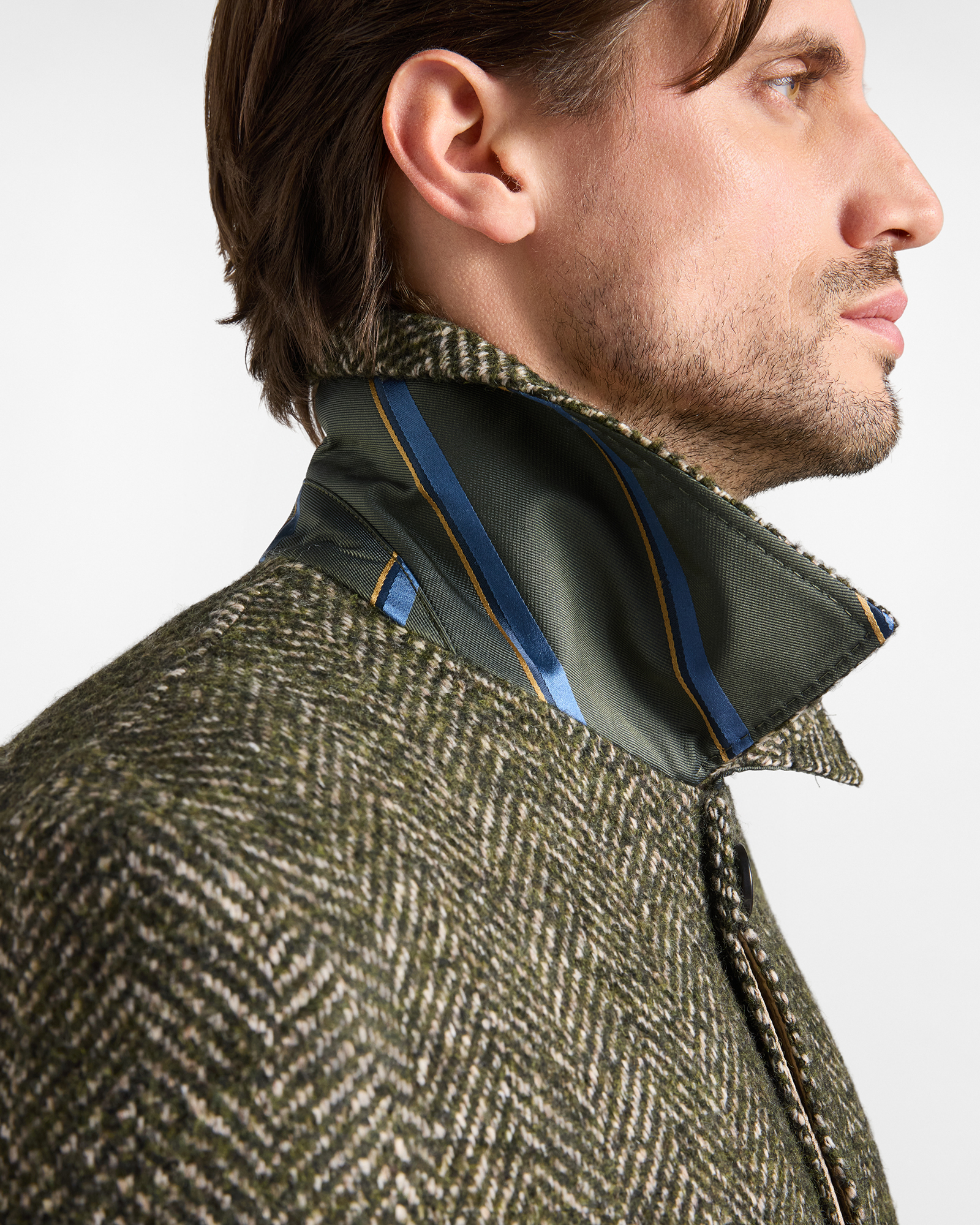 Men&rsquo;s Sport  Wool-Blend Coat &ndash; Capsule Qualit&agrave; a Colori, SPORT GREEN, large